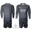 Maglia da Calcio Portiere a Maniche Lunghe Real Madrid Casa 2021-22 per Bambino